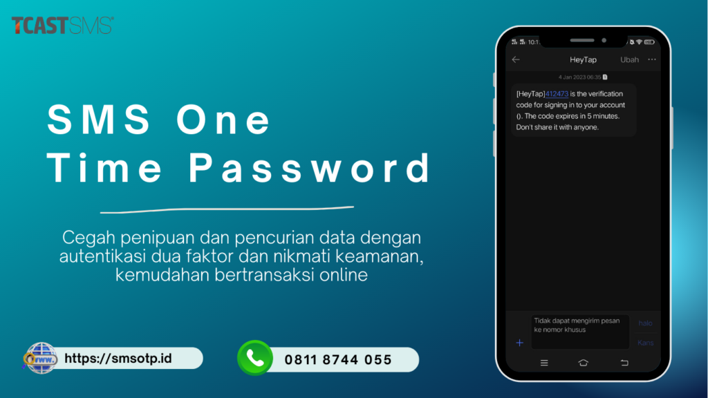 sms one time password